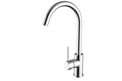 MEKKA Gooseneck Sink Mixer In Chrome, Brushed Gold, Brushed Gun Metal, Brushed Nickel And Matte Black