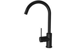 MEKKA Gooseneck Sink Mixer In Chrome, Brushed Gold, Brushed Gun Metal, Brushed Nickel And Matte Black