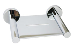 MEKKA Metal Soap Tray In Chrome,Matte Black, Brushed Gold,And Brushed Gun Metal