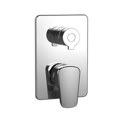 AXISS Diverter Shower Mixer Chrome, Black