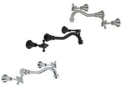 ILLIAN Bath Set,Chrome,,Brushed Nickel,Matte Black
