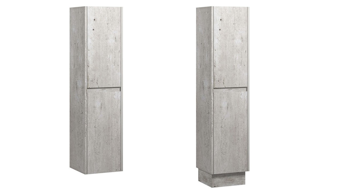 Ledge Industrial Tallboy in Wall-Hung and Kickboard