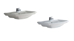 KRACK Washington Wall-Hung Basin and Ivory Wall-Hung Basin