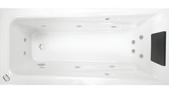 NOVARA Inset Bath or Spa Bath With Sizes 1525/1665/1653 mm And 10/12/16 Flush Jets