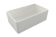 Turner Hastings Novi 75 x 46 Fine Fireclay Matte Black Butler Sink