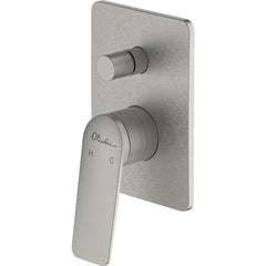 PARIS Matte Black Wall Mixer With Diverter