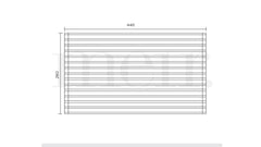 Meir LAVELLO STAINLESS STEEL ROLLING MAT PROTECTOR