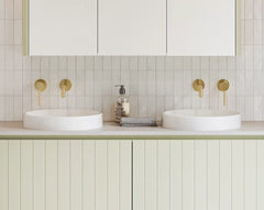 CORRIDA Basin in White gloss finish
