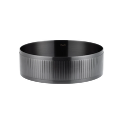 AVAI Textured SS Round Basin IN Brushed Silver, Gunmetal Grey,Brushed Gold