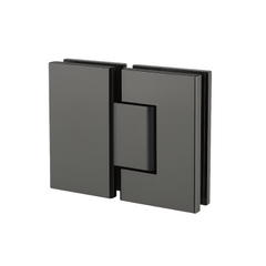 180° Glass to Glass Hinge Chrome, Matte Black, Brushed Gold, Brushed Nickel, Gunmetal Grey