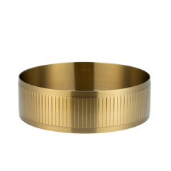 AVAI Textured SS Round Basin IN Brushed Silver, Gunmetal Grey,Brushed Gold