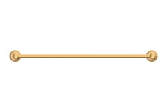 Eternal Single Towel Rail 600mm Chrome, Matte Black, Brushed Nicke, Brushed Copper, Brushed Brass, 900mm Brushed Brass