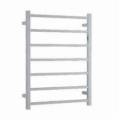 HOTRAIL STRAIGHT SQUARE LADDER HEATED TOWEL RAIL W600xH800xD120mm