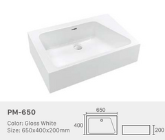 Square Above Counter Basins