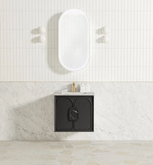 LAGUNA BLACK AMERICAN OAK 600X460 VANITY