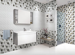 WINTER DIAMOND EMBOSSED WHITE GLOSS 300X600