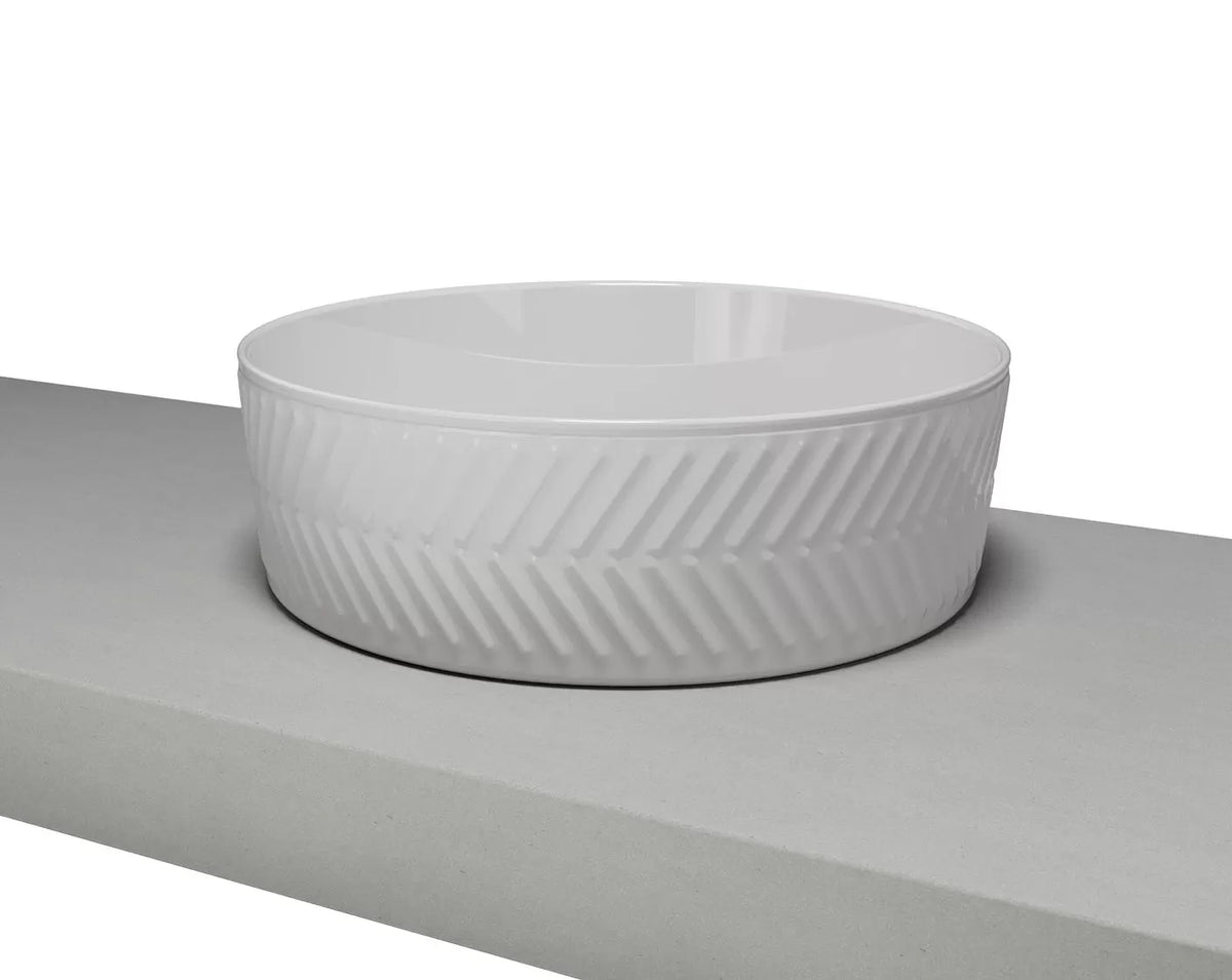 LURE Arrow Basin White gloss And White Matt finish