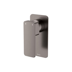 MANO Wall Mixer, Rectangular Plate, Chrome,Matte Black,Brushed Nickel,Gun Metal,Urban Brass