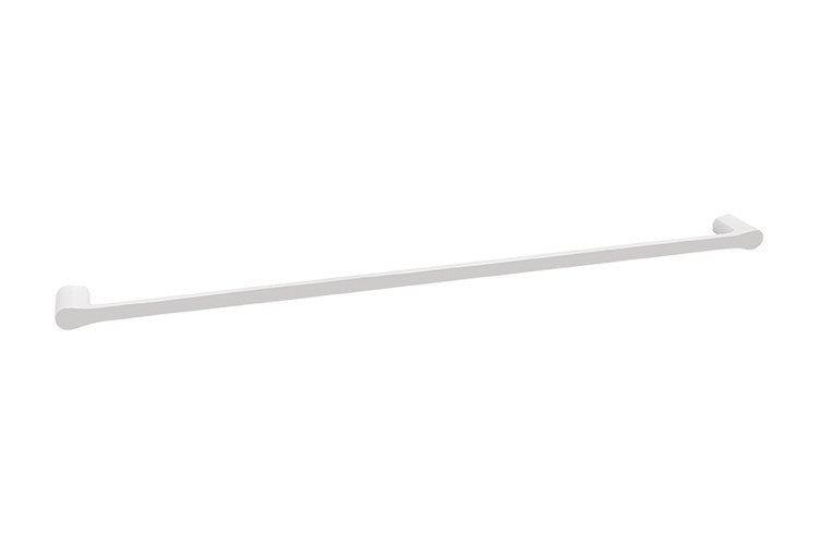 Manhattan Double Towel Rail 600mm Matte Black & Chrome, Gloss White & Chrome, 900mm Matte Black  & Chrome, 900mm 600mm Gloss White & ChromeGloss White & ChromeMatte Black & Chrome 600mm Gloss White & Chrome