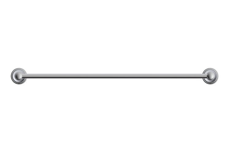 Eternal Single Towel Rail 600mm Chrome, Matte Black, Brushed Nicke, Brushed Copper, Brushed Brass, 900mm Brushed Brass