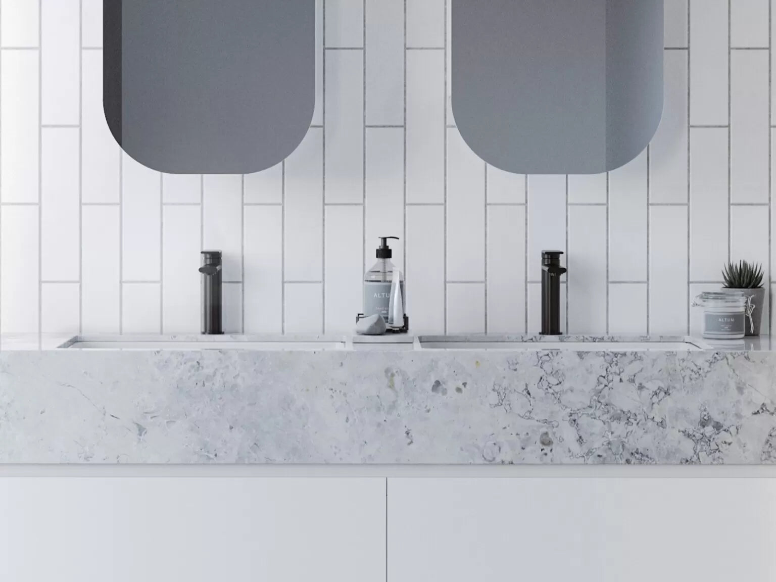 Rectangle Under Counter Basin