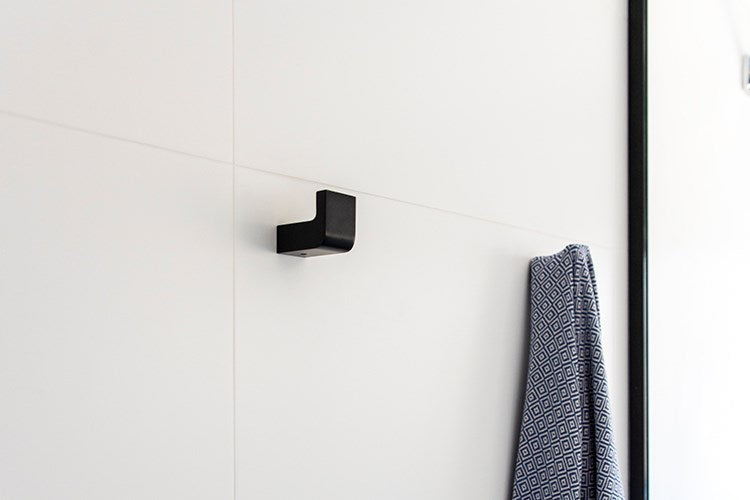 Brooklyn Robe Hook Chrome, Matte Black, Brushed Brass, Brushed Nicke