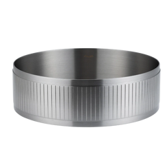 AVAI Textured SS Round Basin IN Brushed Silver, Gunmetal Grey,Brushed Gold