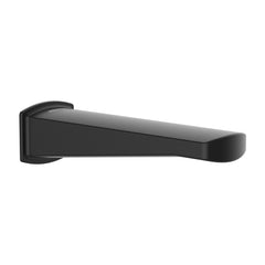 QUE Bath Spout 1/2" Chrome ,Black