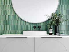 CORRIDA Basin in White gloss finish