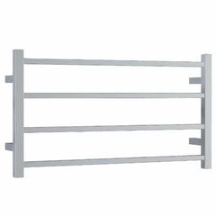 HOTRAIL STRAIGHT SQUARE LADDER HEATED TOWEL RAIL W800xH440xD120mm
