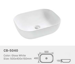 Square Above Counter Basins