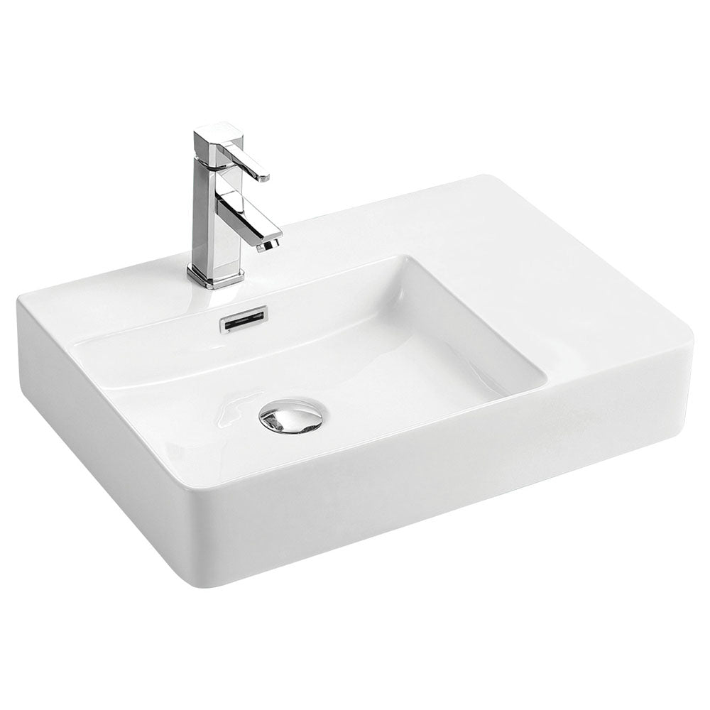 NETRA Wall-Hung Basin in Left And Right-Hand