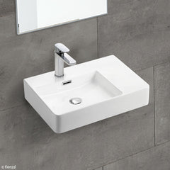 NETRA Wall-Hung Basin in Left And Right-Hand