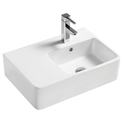 KRACK Care Wall-Hung Basin in Left-Hand and Right-Hand