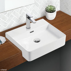 Petra Semi-Recessed Basin