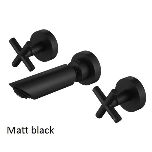 Arya 1/4 Turn Shower Set in Chrome, Matte Black, Brushed Nickle, Brushed Bronze