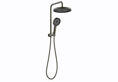 The Galaxy Twin Shower Chrome Matte Black Gun metal, Brushed nicke, Brushed Gold