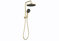 The Galaxy Twin Shower Chrome Matte Black Gun metal, Brushed nicke, Brushed Gold