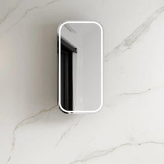 LED NEWPORT 900X450 WHITE SHAVING CABINET SOFT SQUARE LED-SSQ9045