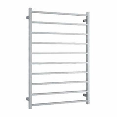HOTRAIL STRAIGHT SQUARE LADDER HEATED TOWEL RAIL W800xH1160xD120mm