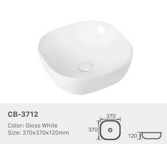 Small Curved Above Counter Basins