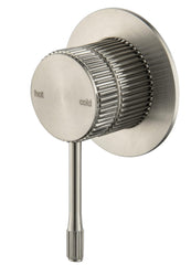 ZIZA Fluted Shower Mixer.Black,Brushed Nickel,Gunmetal,french Gold