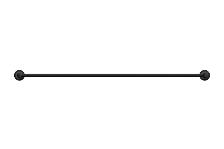 Eternal Single Towel Rail 900mm, Chrome, Matte Black, Brushed Nicke, Brushed Copper