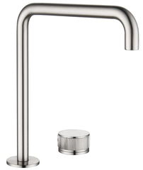 Mica Fluted Soft-Square Hob Sink Mixer