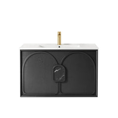 LAGUNA BLACK AMERICAN OAK 900X460 VANITY