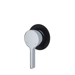 AVIA Wall Mixer, Small Round Matte Black Plate,Chrome,Brushed Nickel,Gun Metal,Matte Black,Urban Brass