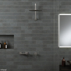 AVIA Wall Mixer, Soft Square Plate Chrome,Brushed Nickel,Gun Metal,Matte Black,Urban Brass