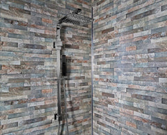 SLATE BRICK- Matt Shower Wall 2400x1000x10mm