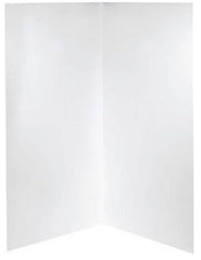 Standard Shower Wall 1200x900x2000White 2-sided