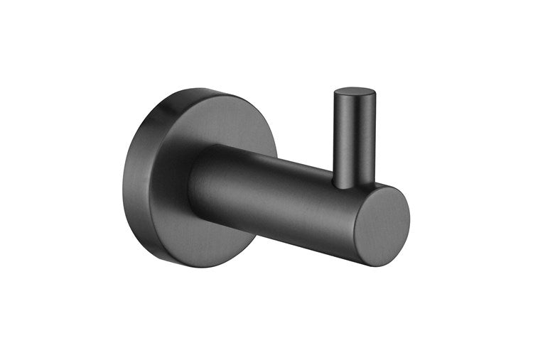 Bloom Robe Hook Chrome, Matte Black, Brushed Gunmetal, Brushed Nickel, Brushed Brass